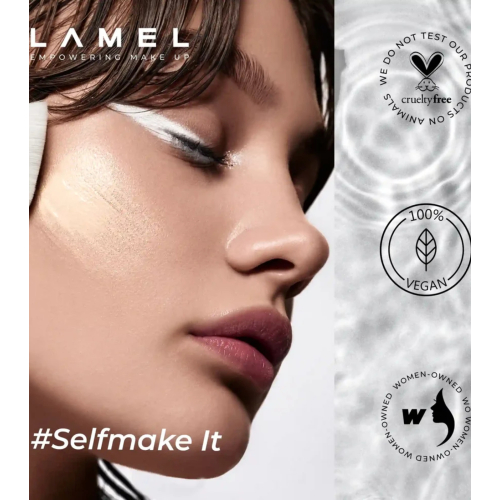 Lamel - Base de maquiagem Smart Skin Serum Tinted Foundation - 401: Porcelain