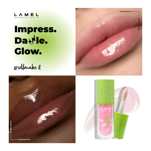 Lamel - Brilho labial Dazzle Glow - 402: Soulmate