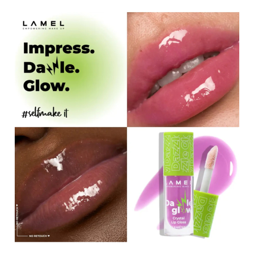 Lamel - Brilho Labial Dazzle Glow - 406: Empower