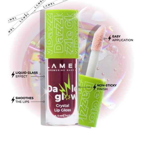 Lamel - Brilho labial Dazzle Glow - 407: Provocative