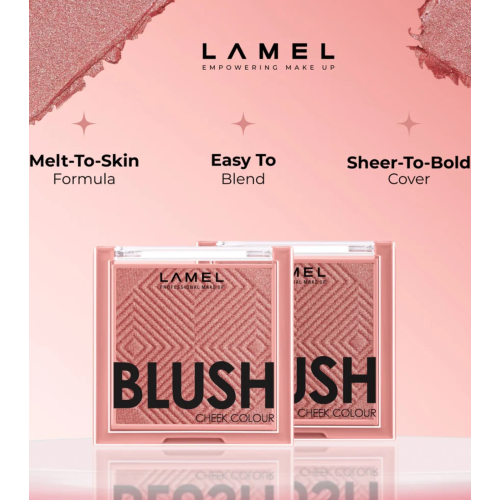 Lamel - Blush em pó Cheek Colour - 402: Rouge