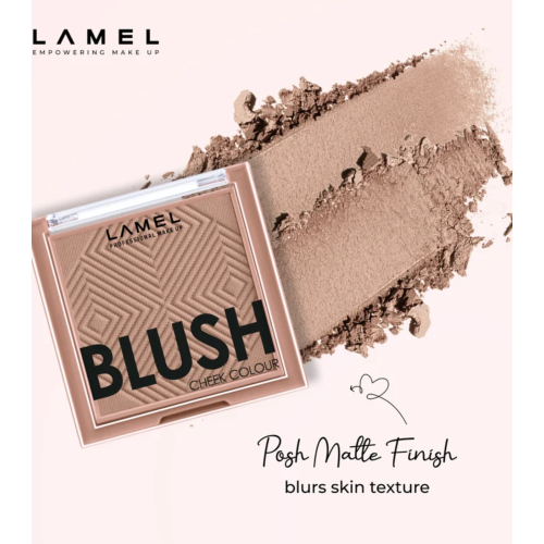 Lamel - Blush em pó Cheek Colour - 404: Taupe