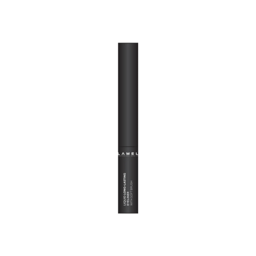 Lamel - Delineador Liquid Long-Lasting Hard Brush - 402: Graphite Black
