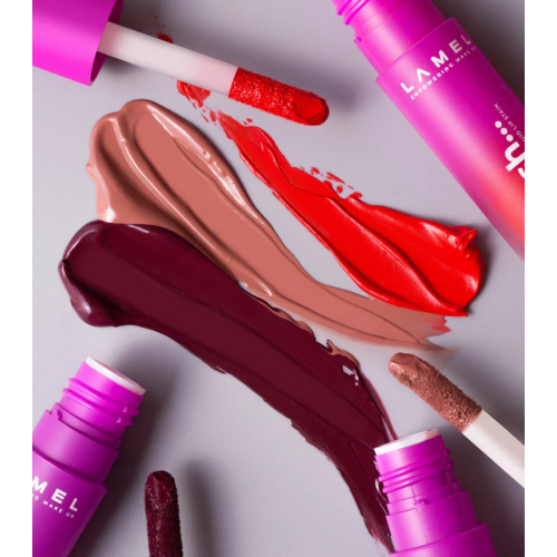 Lamel - Batom Líquido Matte Posh Matte - 406: Ruby Red