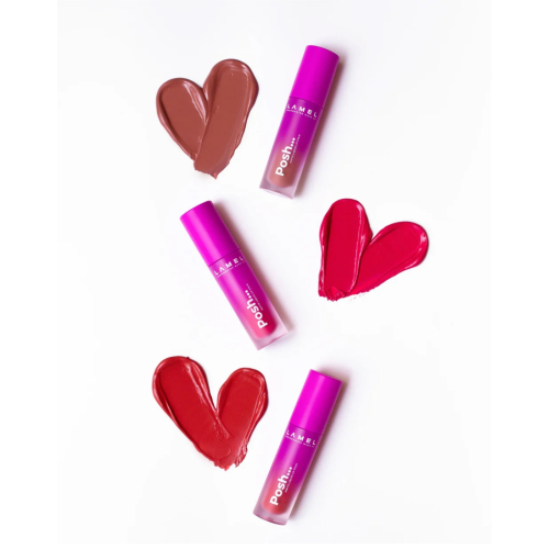 Lamel - Batom Líquido Matte Posh Matte - 408: Passion Pink