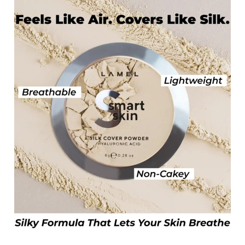 Lamel - Pó Compacto Smart Skin - 401: Porcelain