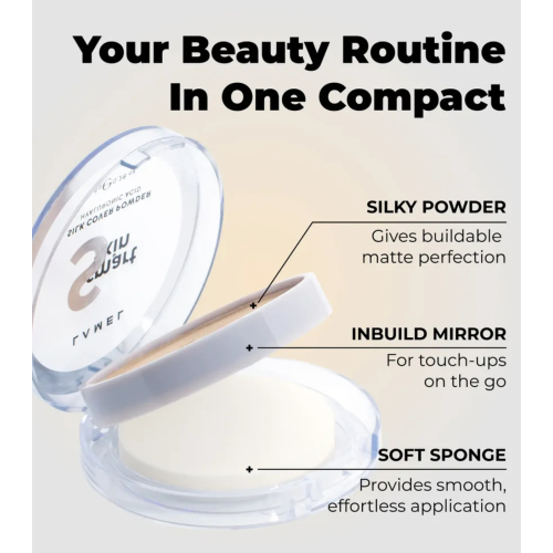 Lamel - Pó Compacto Smart Skin - 401: Porcelain