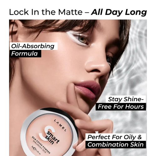 Lamel - Pó Compacto Smart Skin - 405: Tan Beige
