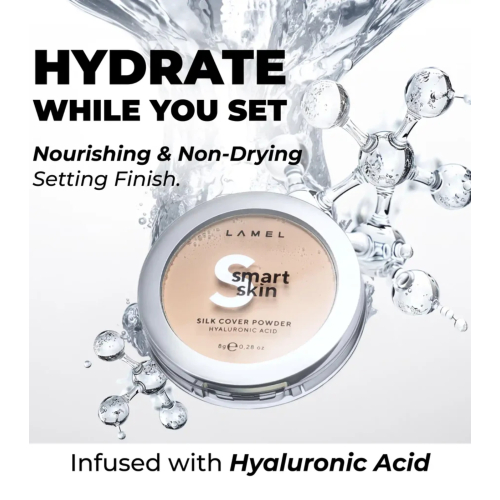 Lamel - Pó Compacto Smart Skin - 406: Caramel