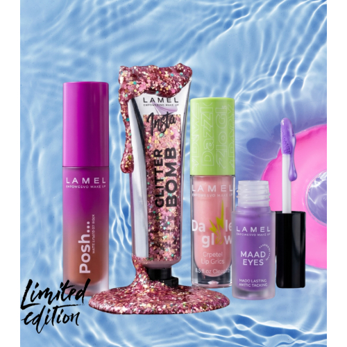 Lamel - *Summer Pack* - Conjunto de maquilhagem Os essenciais de @angygarridomakeup