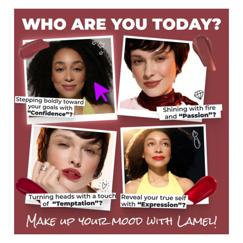 Lamel - Mancha labial Lip Stain - 04: Temptation