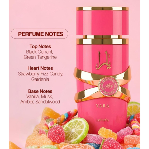 Lattafa - Eau de parfum Yara - Candy