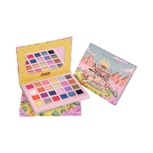 Lethal Cosmetics - *Adventure Time* - Paleta de Sombras Candy Kingdom