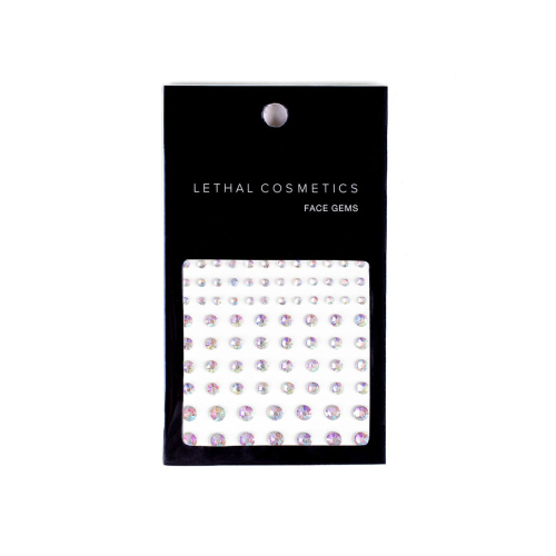Lethal Cosmetics - Joias faciais adesivas Face Gems - Opals