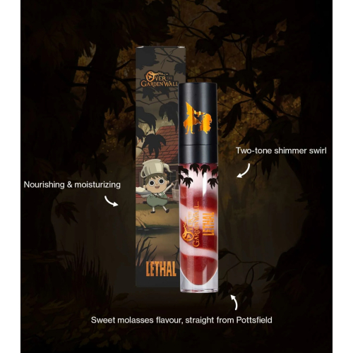 Lethal Cosmetics - *Over The Garden Wall* - Brilho labial - Potatoes & Molasses