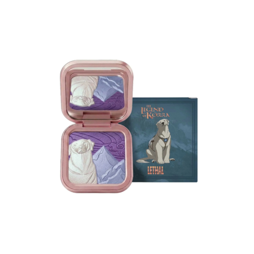 Lethal Cosmetics - *The Legend of Korra* - Blush iluminador em pó - Naga