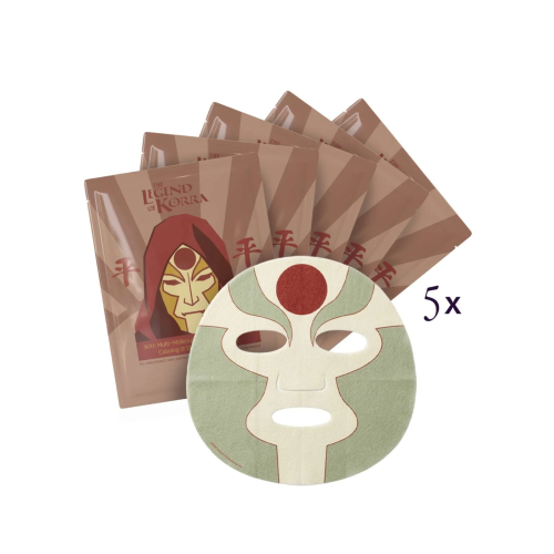 Lethal Cosmetics - *The Legend of Korra - Pack de máscaras faciais Equalist