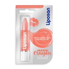 Liposan - Bálsamo labial matizado Crayon Lipstick - Coral