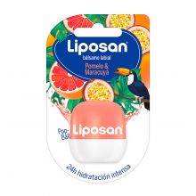 Liposan - Bálsamo labial Pop Ball - Toranja e maracujá