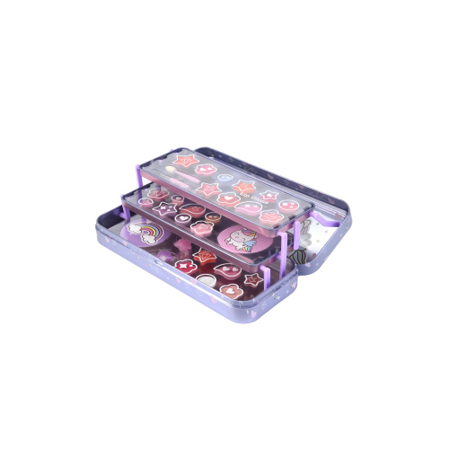 LipSmacker - Estojo de maquiagem Triple Layer Beauty Tin - Unicorn