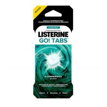 Listerine - Comprimidos Mastigáveis Go! Tabs - 8 comprimidos