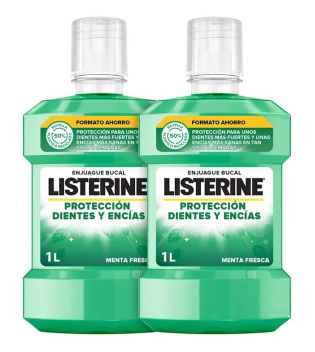 Listerine - Duplo Bochecho Protecção Dentes e Gengivas 1000ml