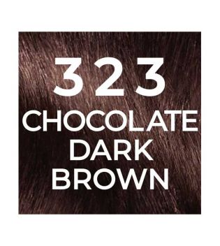 Loreal Paris - Coloração sem amônia Casting Natural Gloss - 323: Marrom chocolate escuro