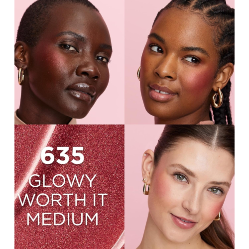 Loreal Paris - Blush Líquido Lumi - 635 Glowy Worth It Medium