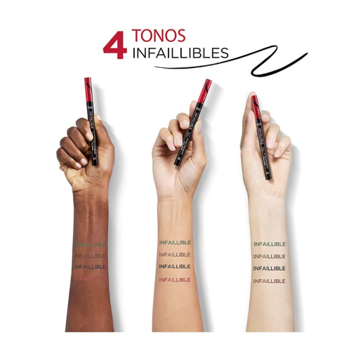 Loreal Paris - Delineador Líquido Infallible Grip 36h Micro fine Brush - 03: Ancient Rose