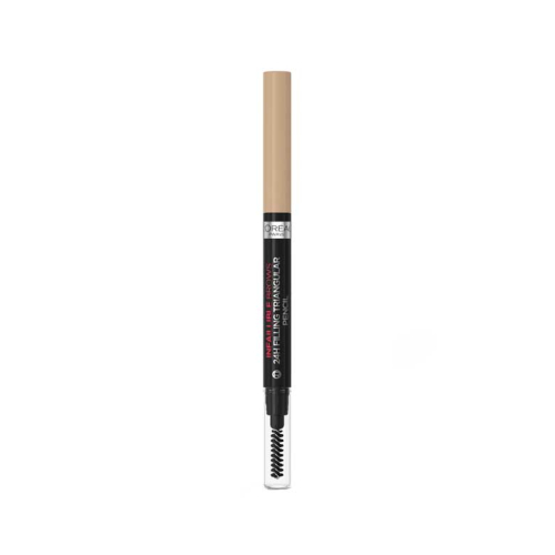 Loreal Paris - Lápis de Sobrancelhas Automático Infalível Brows 24h Filling Triangular Pencil - 7.0: Blonde