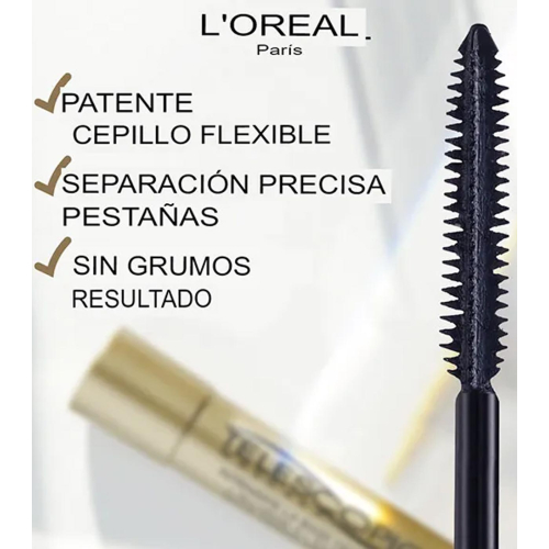 Loreal Paris - Máscara False Lash Telescopic Gold - Black