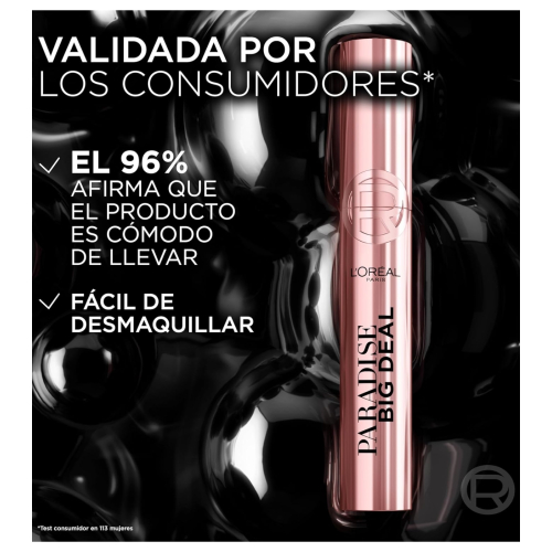 Loreal Paris - Rímel Lash Paradise Big Deal - Preto