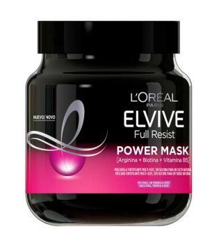 Loreal Paris - Máscara fortificante Elvive Full Resist - Power Mask