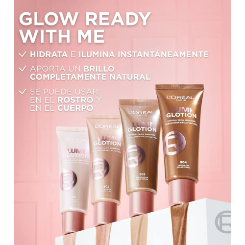 Loreal Paris - Primer iluminador Lumi Glotion - 902: Light Glow
