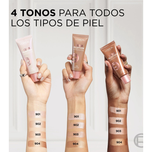 Loreal Paris - Primer iluminador Lumi Glotion - 903: Medium Glow