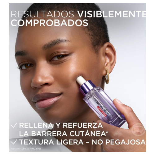 Loreal Paris - Sérum antirrugas com ácido hialurônico + peptídeos Revitalift Filler