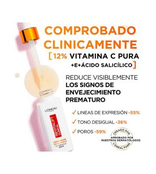 Loreal Paris - Sérum antienvelhecimento 12% vitamina C pura Revitalift Clinical