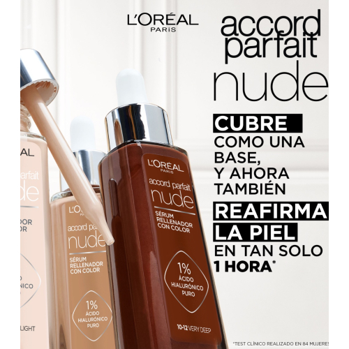 Loreal Paris - Soro de enchimento tingido Accord Parfait Nude - 0,5-2: Very Light