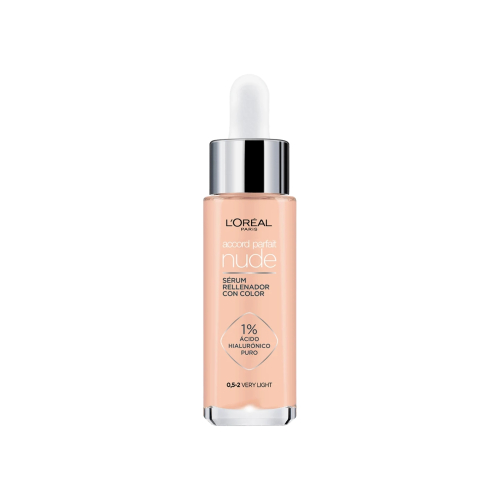 Loreal Paris - Soro de enchimento tingido Accord Parfait Nude - 0,5-2: Very Light
