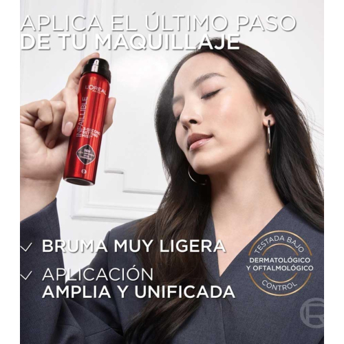 Loreal Paris - Spray Fixador de Maquiagem Infalible - 75ml