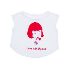 Lovelanders - Camisola para mulher - Love is in the sex M/L