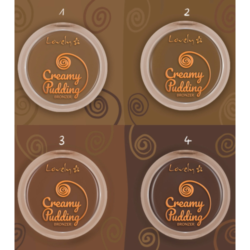 Lovely - Creme Bronzer Creamy Pudding - 1