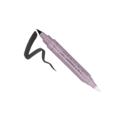 Lovely - Delineador 2 em 1 No Worries - Black