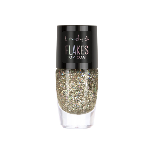 Lovely - Esmalte Flakes Top Coat - 1