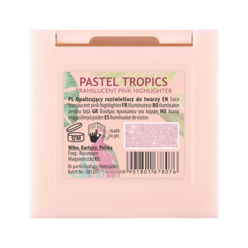 Lovely - *Pastel Tropics* - Pó para iluminador - 02: Pink