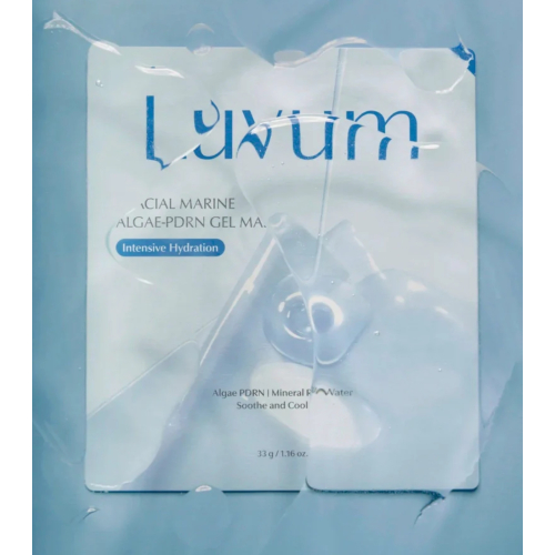 LUVUM - Máscara facial hidratante Glacial Marine Algae-PDRN