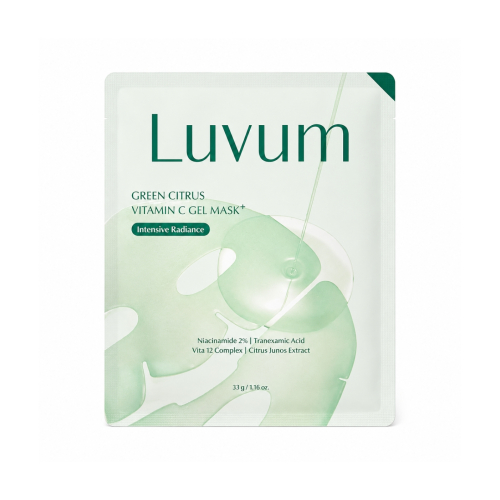 LUVUM - Máscara facial iluminadora Green Citrus Vitamin C