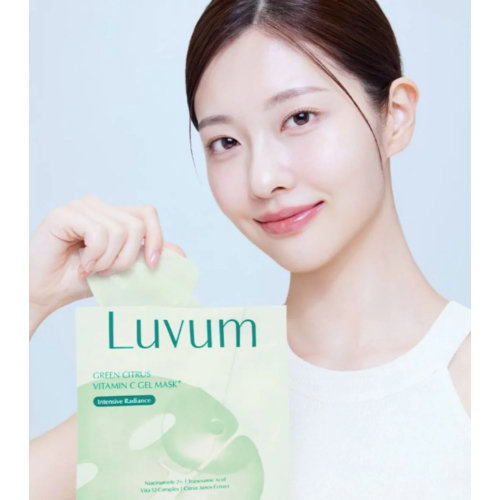 LUVUM - Máscara facial iluminadora Green Citrus Vitamin C