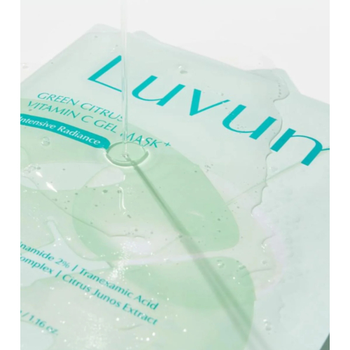 LUVUM - Máscara facial iluminadora Green Citrus Vitamin C