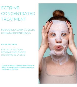 M.O.I. Skincare - *Ectoine* - Máscara iluminadora para rosto e pescoço com 2% Ectoine